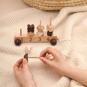 Houten Educatief Speelgoed – Vroeg Leren voor Kinderen (4–6 jaar)