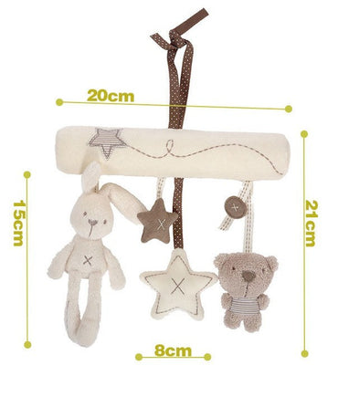 Babyramelaar – schattige hangspeeltjes voor kinderwagen of wieg