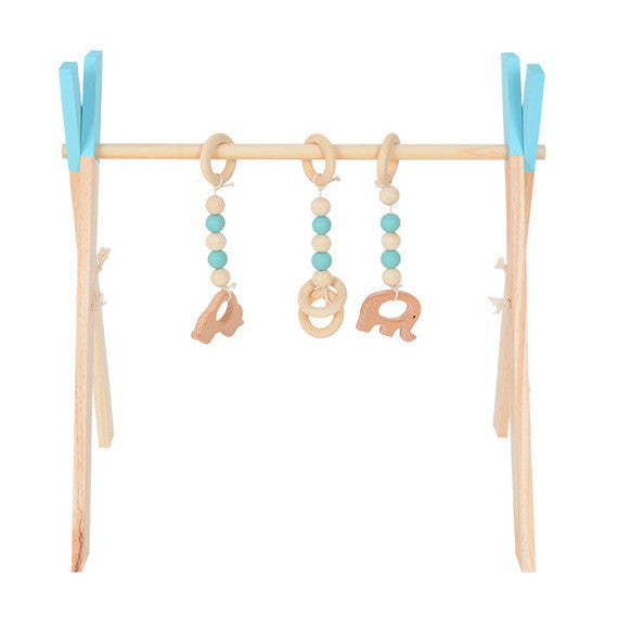 Houten Babygym – Minimalistisch Speelrek voor Baby’s